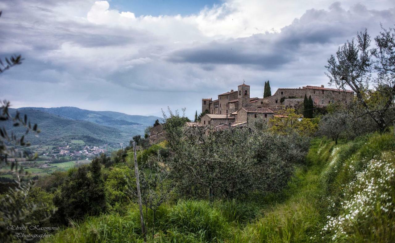 Il Castello Apartment Bucine Bagian luar foto